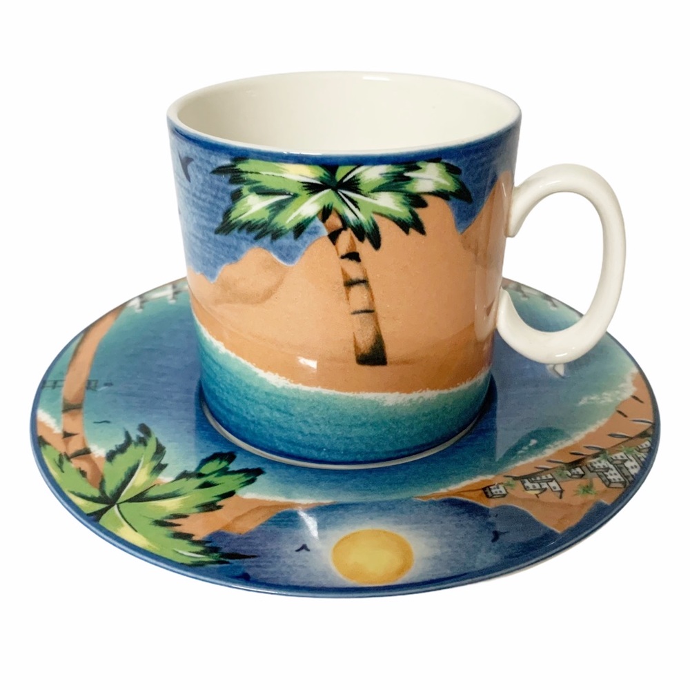 Victoria & Beale Riviera 9100 Tea Cup & Saucer